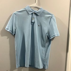 Vineyard Vines XS Light Blue Short Sleeve Polo